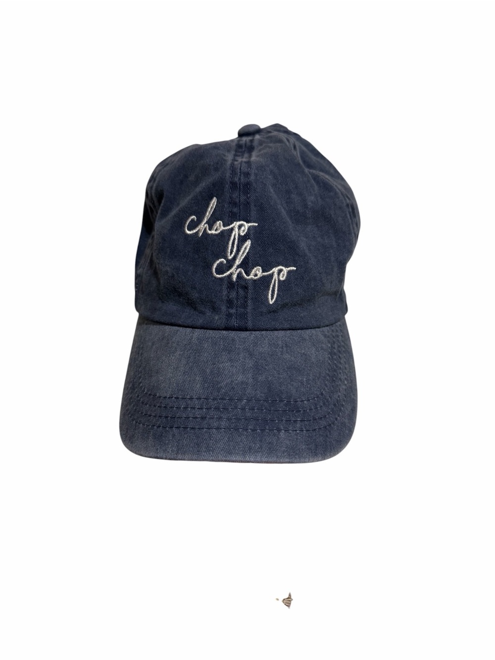 ATL Braves Chop Chop Embroidered Baseball Cap - Navy